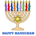 thumbnail image 3 of CafePress - Hannukah Menorah Women's Pink T Shirt - Women's Classic T-Shirt, 3 of 4