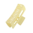 thumbnail image 3 of Unique Bargains 1 Pc Rectangle Hair Clips Hairdo Clip for Home Yellow, 3 of 4