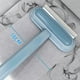 thumbnail image 5 of Limpiador de ventanas Limpiador de mallas Cepillo limpiador de ventanas Herramienta limpiadora de ventanas para uso en seco y húmedo y limpieza de superficies Azul, 5 of 8