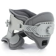 Cervical Neck Traction Device, Neck Stretcher for Cervical, Cervical Traction Device,Neck Brace with 3 Power Traction and Heating, Neck Decompression and Neck Tension Relief,Gray