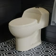 thumbnail image 2 of Chateau One-Piece Elongated Dual-Flush Toilet in Bisque 1.1/1.6 gpf, 2 of 14