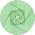 thumbnail image 1 of Ahgly Tapis Rond Lavable en Machine Intérieur Transitionnel Vert Menthe, 7 Pieds Rond, 1 of 7