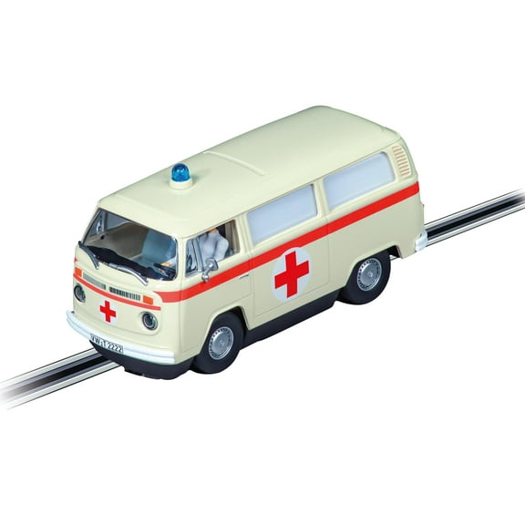 Carrera 27794 VW Bus T2b Ambulance, Red Cross 1:32 Scale Evolution Analog Slot Car