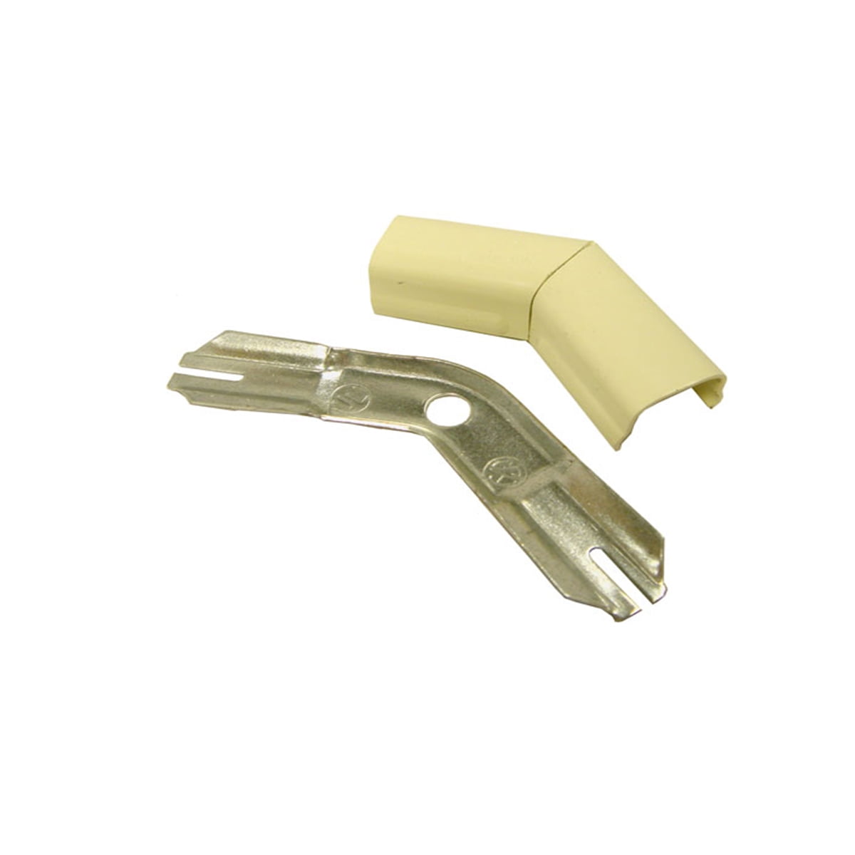 Wiremold Steel Raceway 500 Series 45 Degree Flat Elbow V512 Ivory Walmart Com