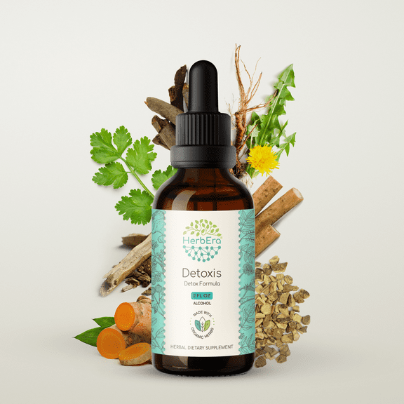 Detoxis Alcohol Extract Tincture. Detox Formula 2 oz