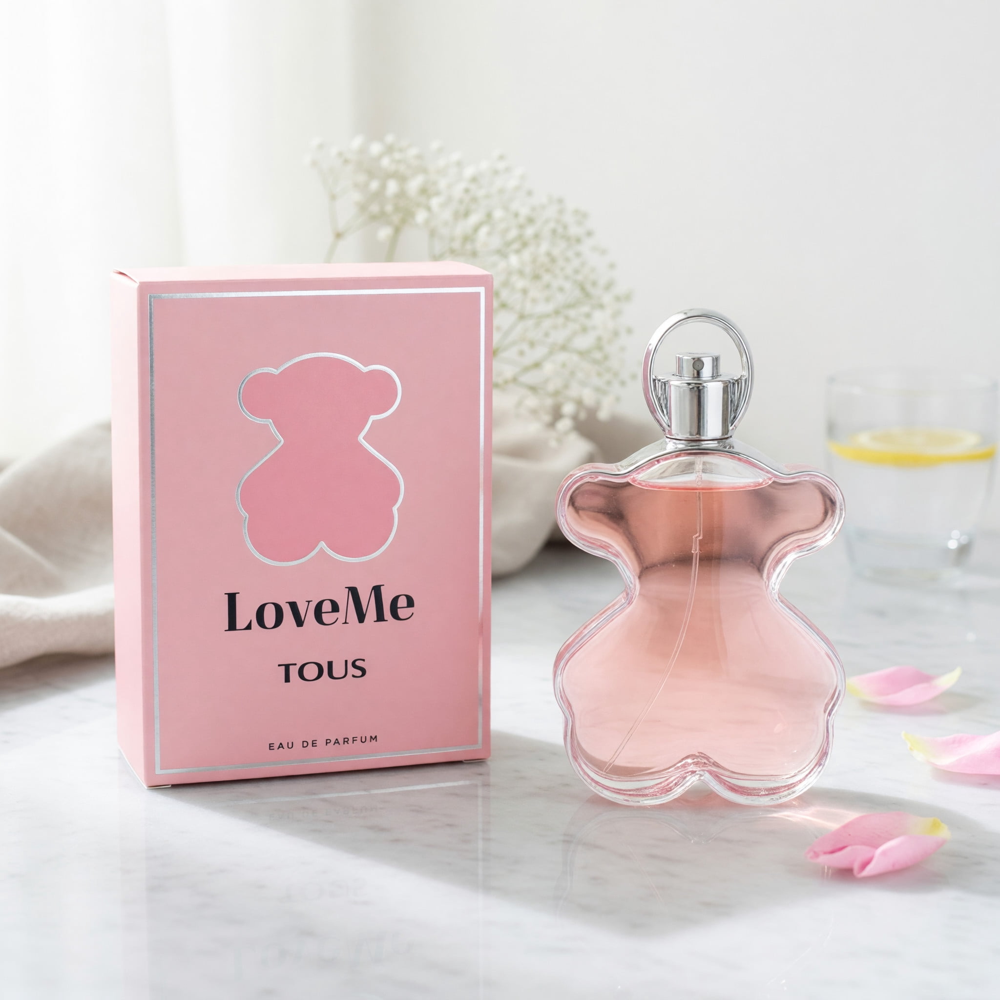 香水(女性用) LOTS OF LOVE Tous, Love Me by Tous, 3 oz EDP Spray, Women Rose Fragrance
