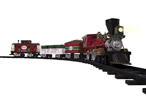 lionel north pole central christmas train set