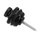 thumbnail image 4 of Eigraketly Correa de guitarra acústica, pasador de tornillo, cinturón de hombro de guitarra, bloque de botones de Metal antideslizante, negro negro 10piezas Eigraketly CBP149868, 4 of 6