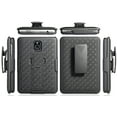 thumbnail image 6 of Case with Clip for Blackberry Passport, Nakedcellphone Black Kickstand Cover + Belt Hip Holster Combo for Blackberry Passport (ONLY FOR AT&T VERSION, SQW100-3), 6 of 7