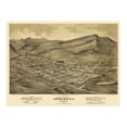 thumbnail image 6 of 1875 Helena Montana Map Poster - Vintage Map of Helena Montana Wall Art - Historic Helena MT Poster - Old Helena Montana Map - Bird's Eye View of Helena Montana, 6 of 8