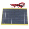thumbnail image 4 of Solar  Panel -5W 12V Polysilicon Material Low Light Efficiency Lightweight Charging For, Solar Battery  & Charging Kits, 4 of 8