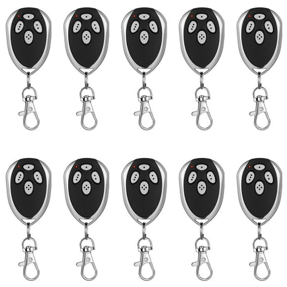 10 Abridores de Puertas con Control Remoto para Alutech AT-4 AR-1-500 An-Motors AT-4 ASG1000 AT4 AT 433 MHz con Código Variable