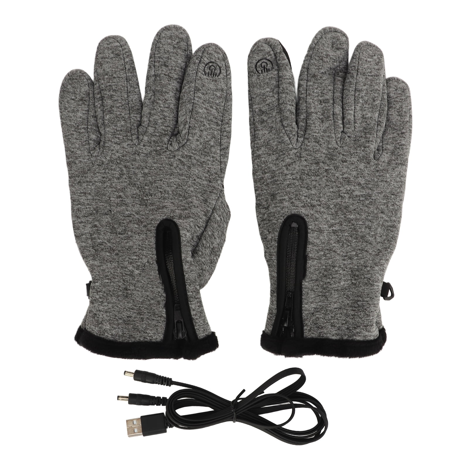 Guantes Calefactados USB Con Pantalla Táctil - Ideales Para Senderismo, Trabajo En Frío, Snowboard Y Ciclismo