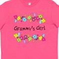 thumbnail image 4 of Inktastic Grammys Girl Bright Flowers Youth T-Shirt, 4 of 5
