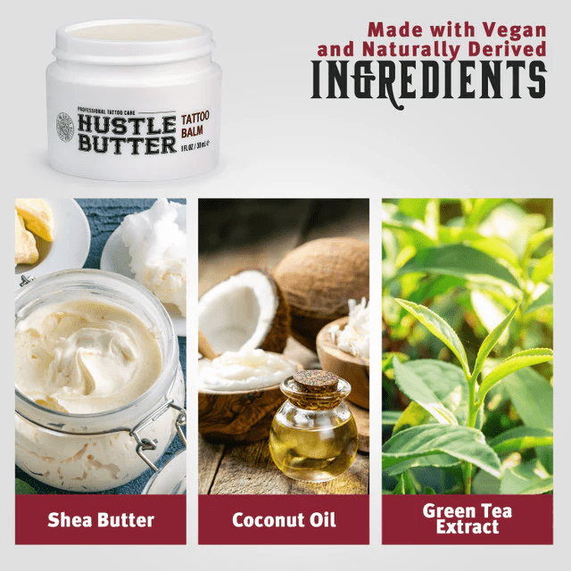 Hustle Butter Deluxe - Tattoo Butter - 1oz Jar