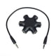 thumbnail image 1 of Injueey Divisor de Audio de 3,5mm, accesorio de auriculares, equipo convertidor estable, adaptador de auriculares, conector, dispositivo, Cables de audio/vídeo negro, 1 of 5