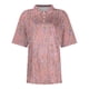 thumbnail image 5 of Fiudx Camisetas para Mujer Blusa con Botones y Cuello Vuelto de Manga Corta con Estampado Cómodo E Informal para Mujer a La Moda, 5 of 5