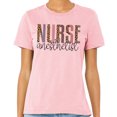 thumbnail image 2 of Anesthetist Nurse Leopard Print Shirt Unisex 3X-Large Pink, 2 of 5