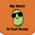 thumbnail image 4 of Inktastic Cool Beans Uncle Boys or Girls Baby Bib, 4 of 4