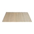 thumbnail image 4 of A&B Home  Stripe Jute Shuttle Weave Durrie with Fringes 96 x 120, 4 of 7