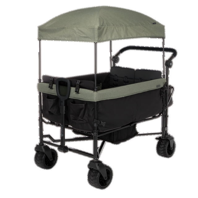 Safety 1st Summit Quad Wagon Stroller- Olive Haze