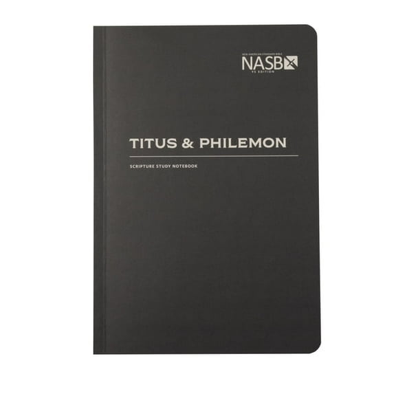NASB Scripture Study Notebook: Titus & Philemon: NASB, (Paperback)