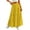 A12 Yellow, variant on Mifsaly Boho Maxi Skirt Women Embroidered Eyelet Tiered Elastic Waist Flowy Skirts Lightweight Casual Summer Holiday Clothes M