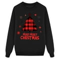 thumbnail image 2 of breaise Matching Family Christmas Sweatshirt Ugly Holiday Graphic Pullover Long Sleeve Crewneck Sweatshirt Casual, 2 of 4