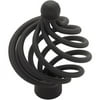 Liberty 40mm Large Wire Swirl Knob with Ball Top, Available in Multiple Colors