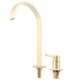 thumbnail image 1 of Grifo de agua, grifo de lavabo con manija única G1/2, grifo para lavabo sobre encimera, rendimiento confiable, 1 of 8