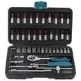 thumbnail image 1 of Spanner Socket Screwdriver Set Car Repair Ratchet Wrench Box Kit Hardware Tools 21834, 1 of 14