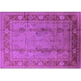 thumbnail image 1 of Ahgly Company Indoor Rectangle Oriental Purple Industrial Area Rugs, 8' x 12', 1 of 4