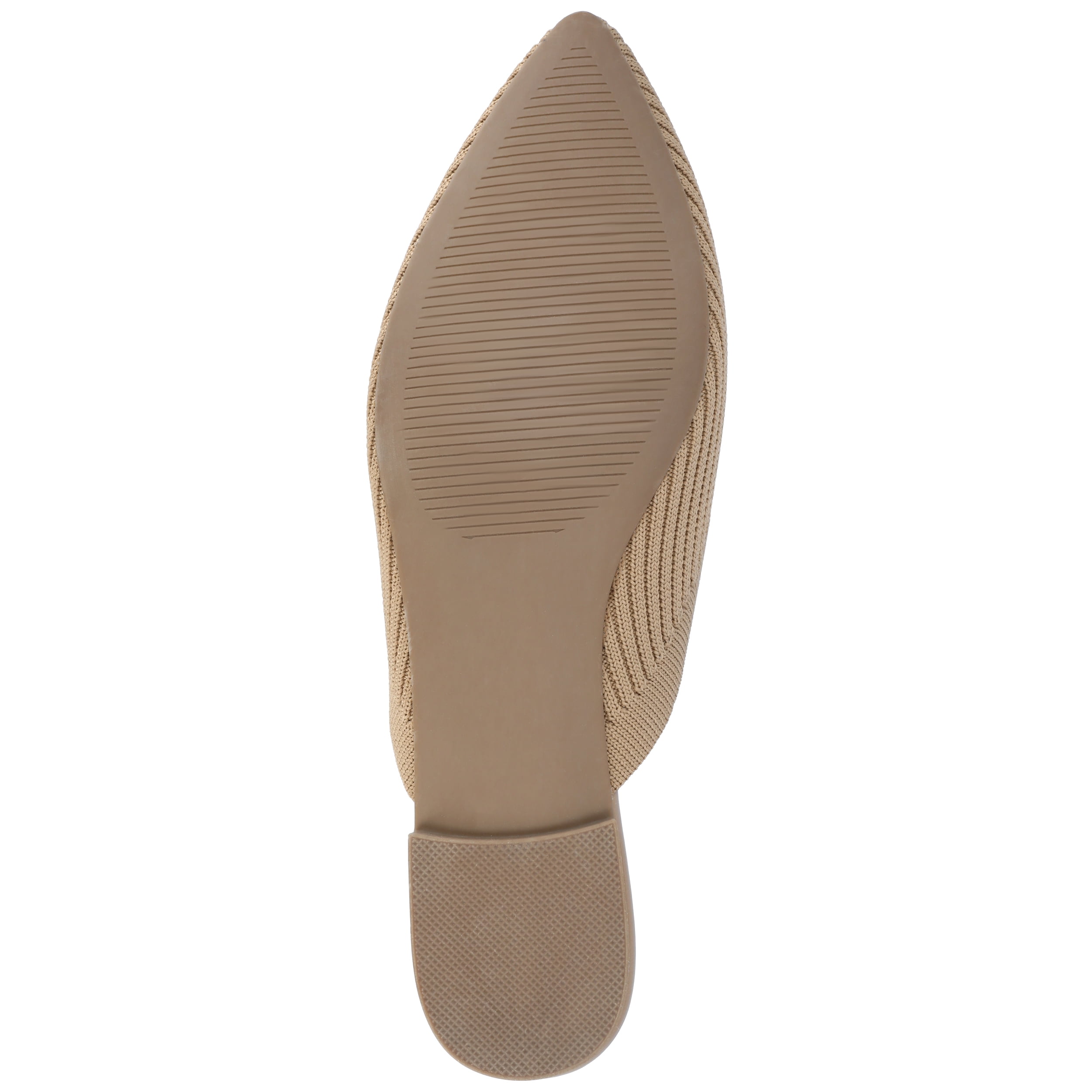 Journee Womens Aniee Slip On Almond Toe Mule Flats, Widths Available
