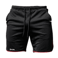 thumbnail image 1 of Short Deportivo Bloosom  Ejercicio Gym Slim Fit Elástico Negro M, 1 of 4
