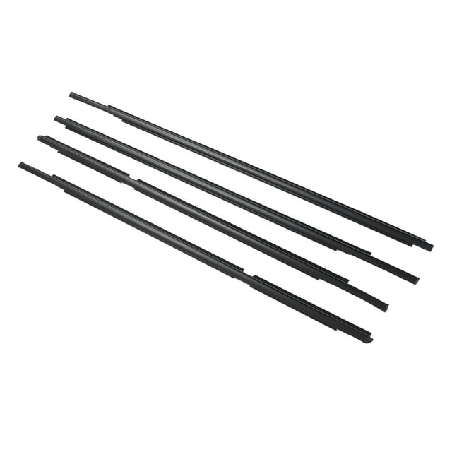 Weatherstrip 4PCS Car Door Window Weatherstrip 68160-52110 Window Sealing Strip Moulding Trim for Yaris 2005-2011