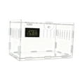 thumbnail image 2 of Almencla Acrylic Spider Enclosure Container Reptile Tank for Hermit Crab Frogs Gerbil S Size Single Grid, 2 of 8