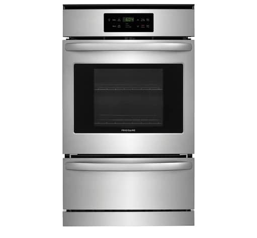 frigidaire electric single wall oven few