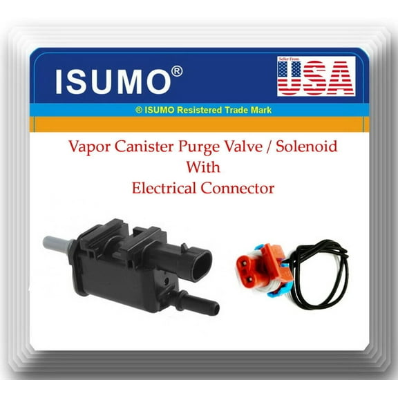 EGR2633 Vapor Canister Purge Valve Solenoid W/Connector Fit GM Isuzu Saab Saturn
