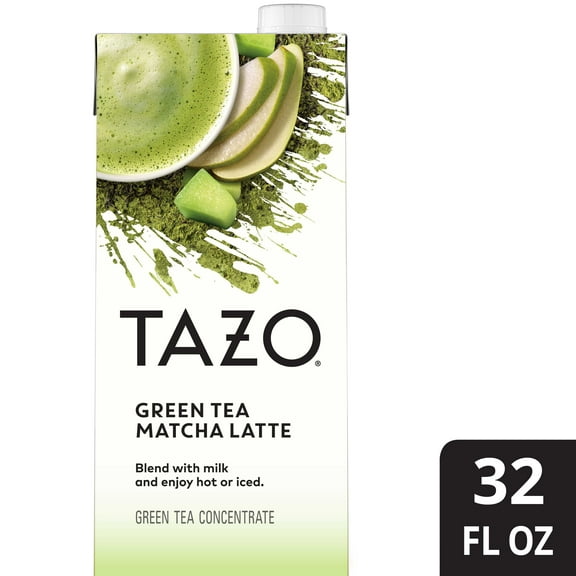 Tazo Green Tea Matcha Latte Concentrate, 32 Ounce -- 6 per case