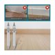 thumbnail image 3 of 200 Pcs Double-head Skirting Thread Seamless Nail,rust-proof No Trace Skirting Thread Screws Set With 2 Rods, With Nail, 3 of 5