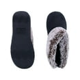 thumbnail image 3 of Isotoner  Recycled Microsuede and Faux Fur Boot Slipper (Women), 3 of 3