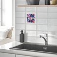 thumbnail image 6 of Yayeee Toggle Light Switch Wall Plate 2-Gang 4.56"x4.48" Decorative Outlet Cover, Colorful Art Flowers, 6 of 7