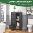 thumbnail image 6 of Innovation Works Lockable Metal File Cabinet with 4 Drawers & 1 Door, Storage Filing Cabinet for Home Office, A4 Legal/Letter Size, Assembly Required, 6 of 7