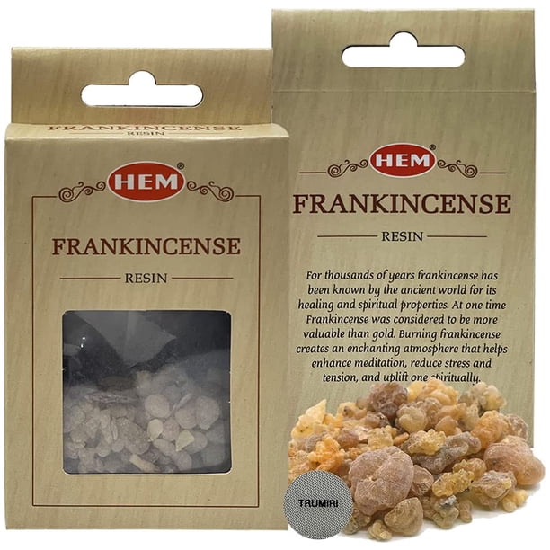 Benzoin Incense - 100% Natural Tree Resin Gum (30g) | For Aromatherapy, Meditation & Clearing Energy