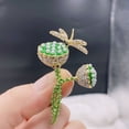 thumbnail image 6 of WRISTBIQUE Alloy Brooch Pin for Garments Scarfs Hats Wedding Proms 1Pcs 2.1X1.2in, 6 of 8