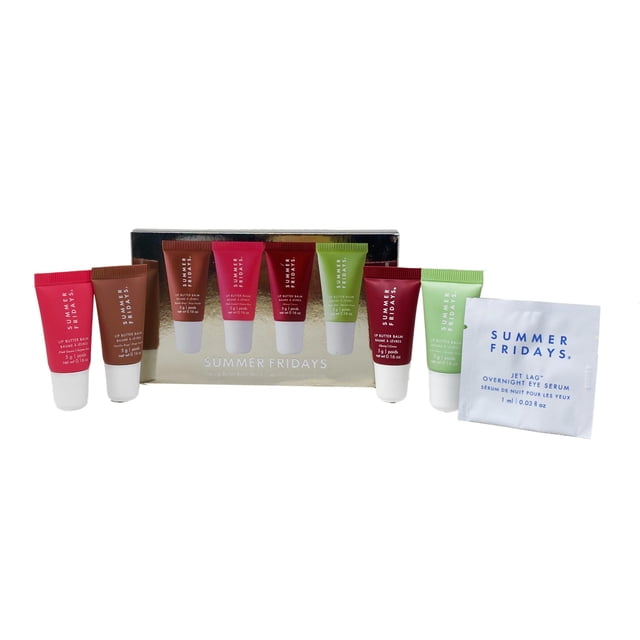 Set de bálsamos labiales Summer Fridays The Lip Butter Balm Minis 4 x 5 ml
