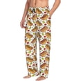 thumbnail image 2 of Daiia Hot Dog 7 Men's Sleep Pant with Pockets and Drawstring,Pajama Pants-Large, 2 of 9