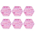 thumbnail image 2 of Disketp Best Mom Ever Funny Coasters,6 Pcs Leather Coasters With Holder, Perfect Housewarming Hostess Gifts,Protect Furniture From Water Marks Scratch And Damage, 2 of 9