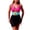 Hot Pink Womens One Piece Swimsuits, variant on One Piece Swimsuit for Women Athletic Casual Push Up Ruched Drawstring Slimming Bathing Suits for Summer Holiday