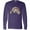 Purple, variant on Inktastic Kiniart Sloth Long Sleeve T-Shirt